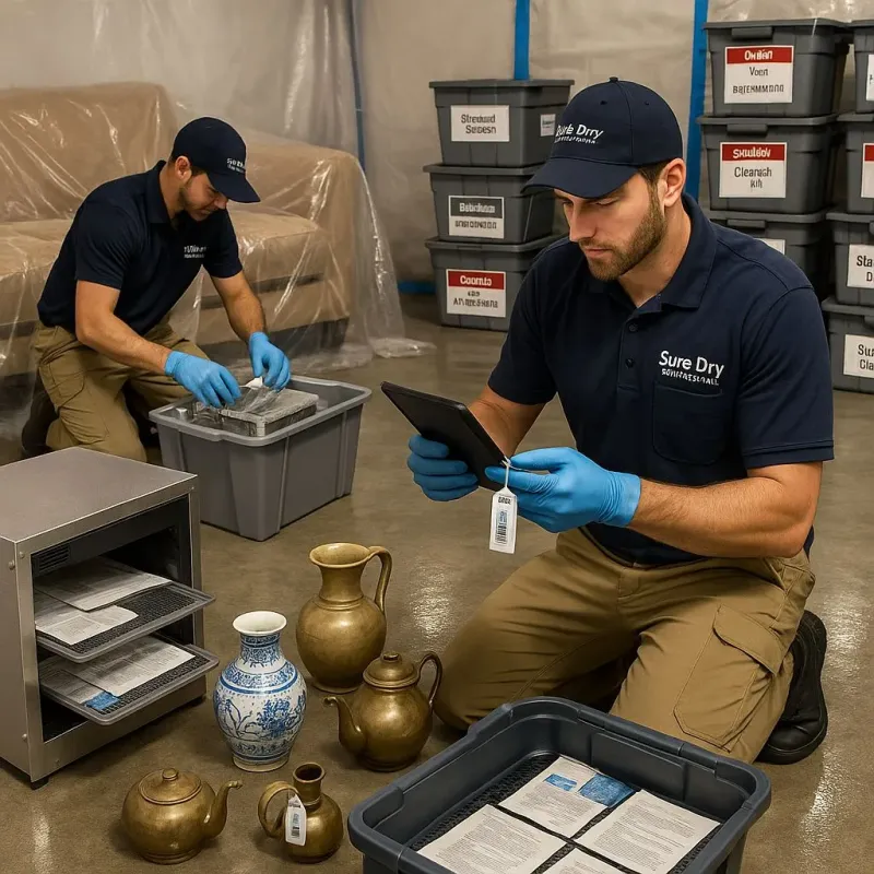 Content Protection and Restoration process in Thornton, IL