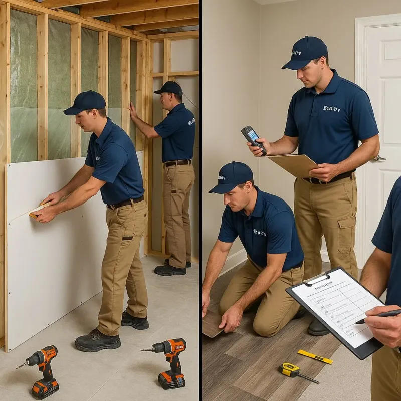 Repairs and Reconstruction process in Thornton, IL